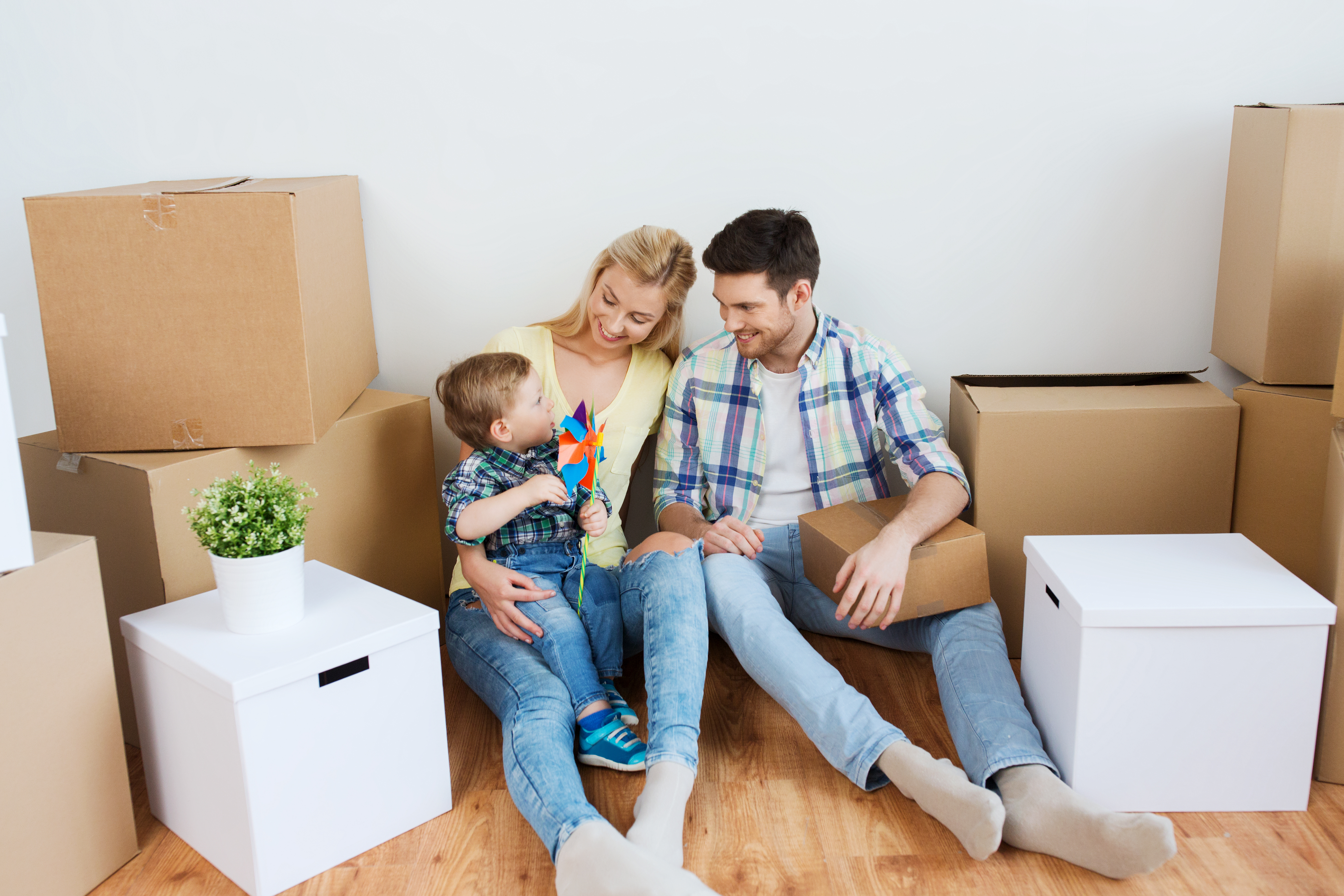 Home move with kids